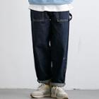 Embroidered Cargo Jeans