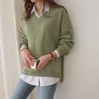 V-neck Lightweight Sweater In 7 Colors