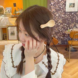 Set Of 2: Wooden Spoon Hair Clip