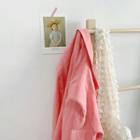 Vivid-color Longline Linen Blazer