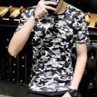 Camouflage Short Sleeve T-shirt