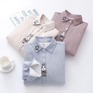 Rabbit Pinstriped Shirt