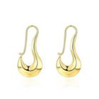 Individual Geometric Plated Gold Earrings Golden - One Size