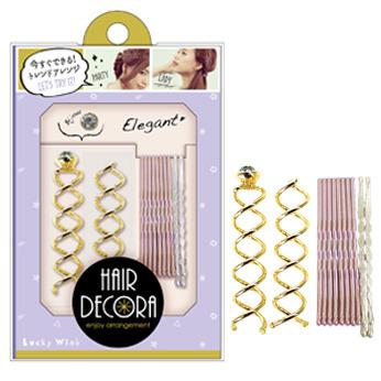 Lucky Trendy - Hair Arrange Fashion Set (silver) 1 Set