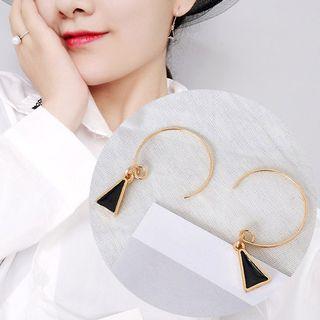 Embellished Hoop Earring
