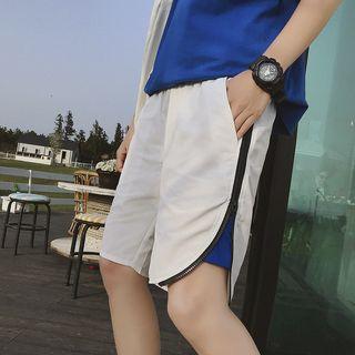 Side Zip Quick Dry Shorts