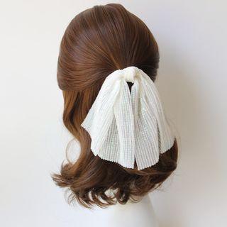 Sequined Bow Hair Tie