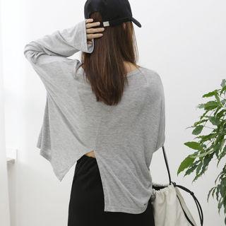 Slit-back M Lange T-shirt
