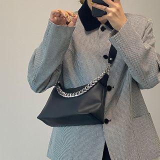 Mini Chain Shoulder Bag Black - One Size