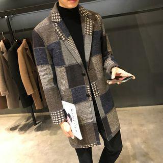 Tweed Check Coat