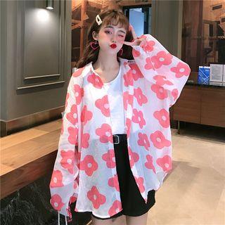 Floral Printed Light Cardigan