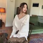 Criss-cross Loose-fit Sweater