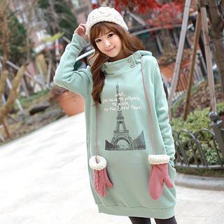 Hooded Pullover Dress