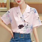 Print Frog Buttoned Shirt