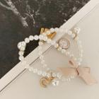 Pendant Faux-pearl Bracelet One Size