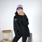 First Things Letter Print Hoodie