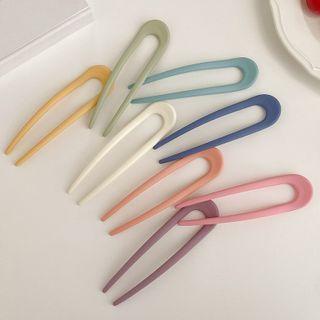 Matte Resin U Shape Hair Stick