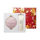 The Saem - Eco Soul Essence Cushion All Cover Holiday Edition Set: Cushion Spf50+ Pa++++ #13 + Primer 15ml 2pcs
