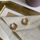 Openwork Design Earrings