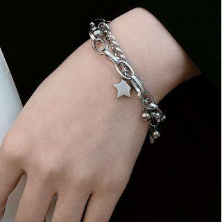Star Layered Bracelet As Shown In Figure - One Size