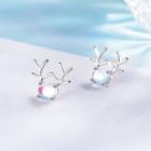 Deer Stud Earring Silver - One Size
