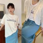 New York Sports Letter T-shirt