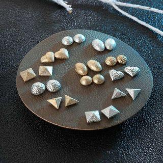 Alloy Stud Earring (various Designs) As Shown In Figure - One Size