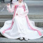 Traditional Chinese Long Jacket / Top / Skirt / Set