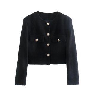 Single-breasted Jacket / High-waist Shorts