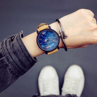 Patterned Strap Watch