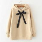 Bow Accent Hoodie