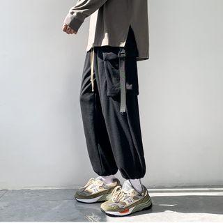 Pocket-detail Loose-fit Jogger Pants