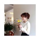 Floral Pattern Layered T-shirt
