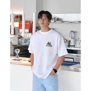 Mountain Print T-shirt