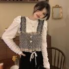 Cropped Vest / Long-sleeve T-shirt