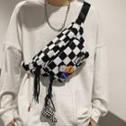 Checkerboard Lightweight Belt Bag