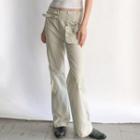 Low Rise Pocket Boot-cut Pants