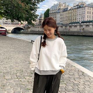 Ringer Loose-fit Sweatshirt