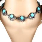 Turquoise Segment Necklace