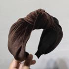 Knot Velvet Headband