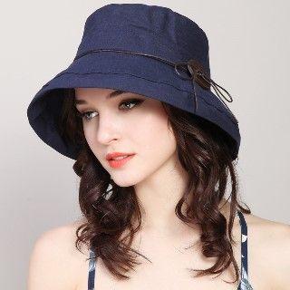 Buttoned Sun Hat
