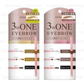 Jourmo  - 3 In One Eyebrow Pencil