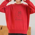 Seal Embroidered Sweater