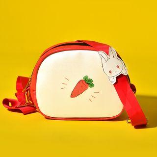 Carrot Print Crossbody Bag