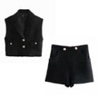 Single-breasted Vest / Shorts