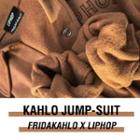 Liphop Embroidered Fleece-lined Jumpsuit