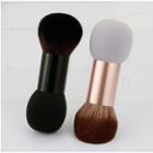 Dual Head Makeup Brush With Powder Puff