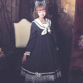 Long-sleeve / Short-sleeve Sailor Lolita Dress