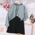 Cropped Hoodie / Vest / Dress / Set