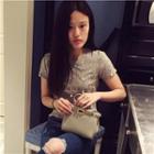 Embellished Short-sleeve T-shirt